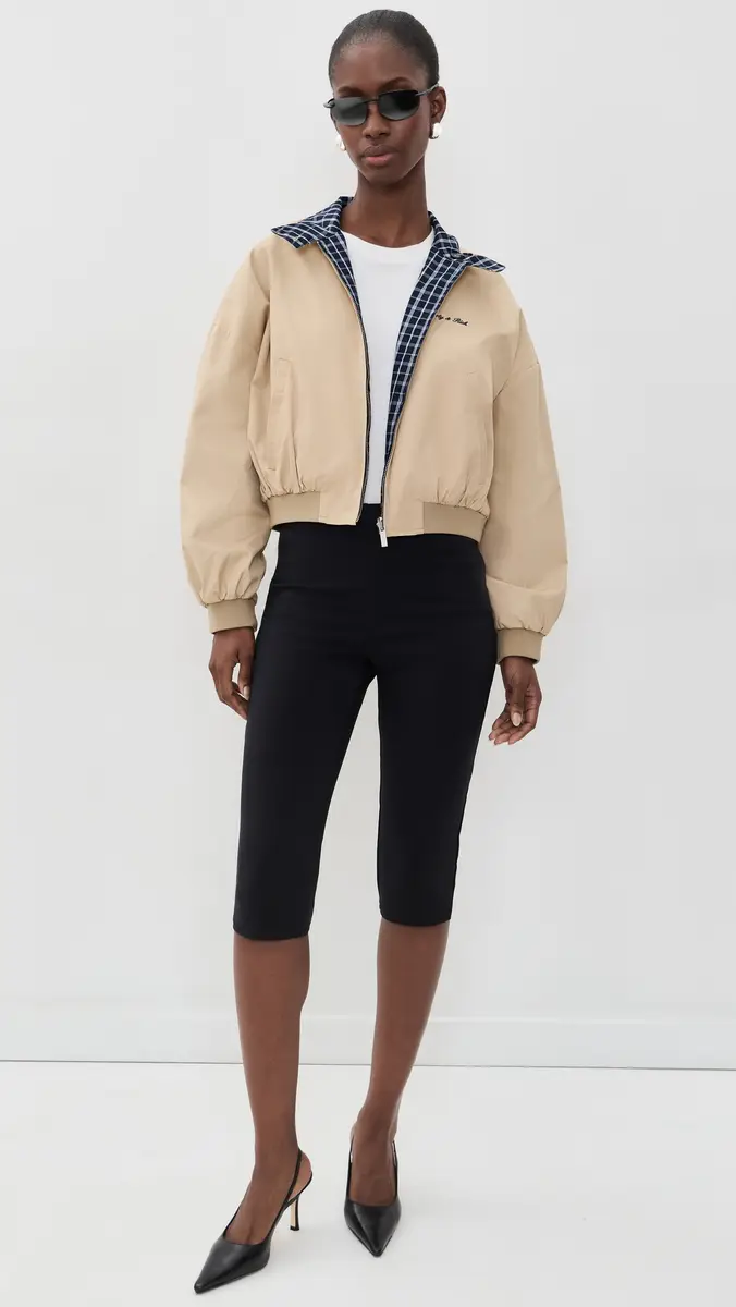 Sporty & Rich Signature Logo Brighton Jacket | Thumbnail 5 Sporty & Rich Signature Logo Brighton Jacket | Thumbnail 5