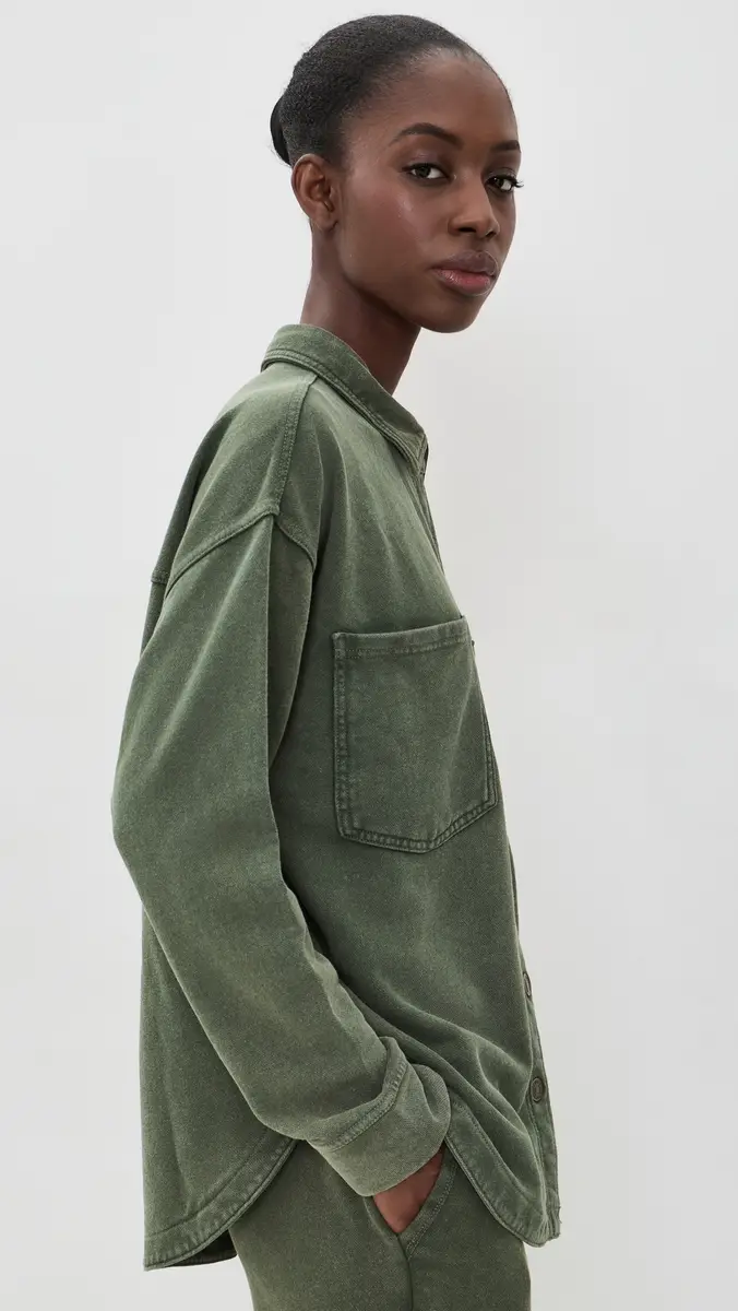 Z Supply All Day Knit Button Down Shirt | Thumbnail 4 Z Supply All Day Knit Button Down Shirt | Thumbnail 4