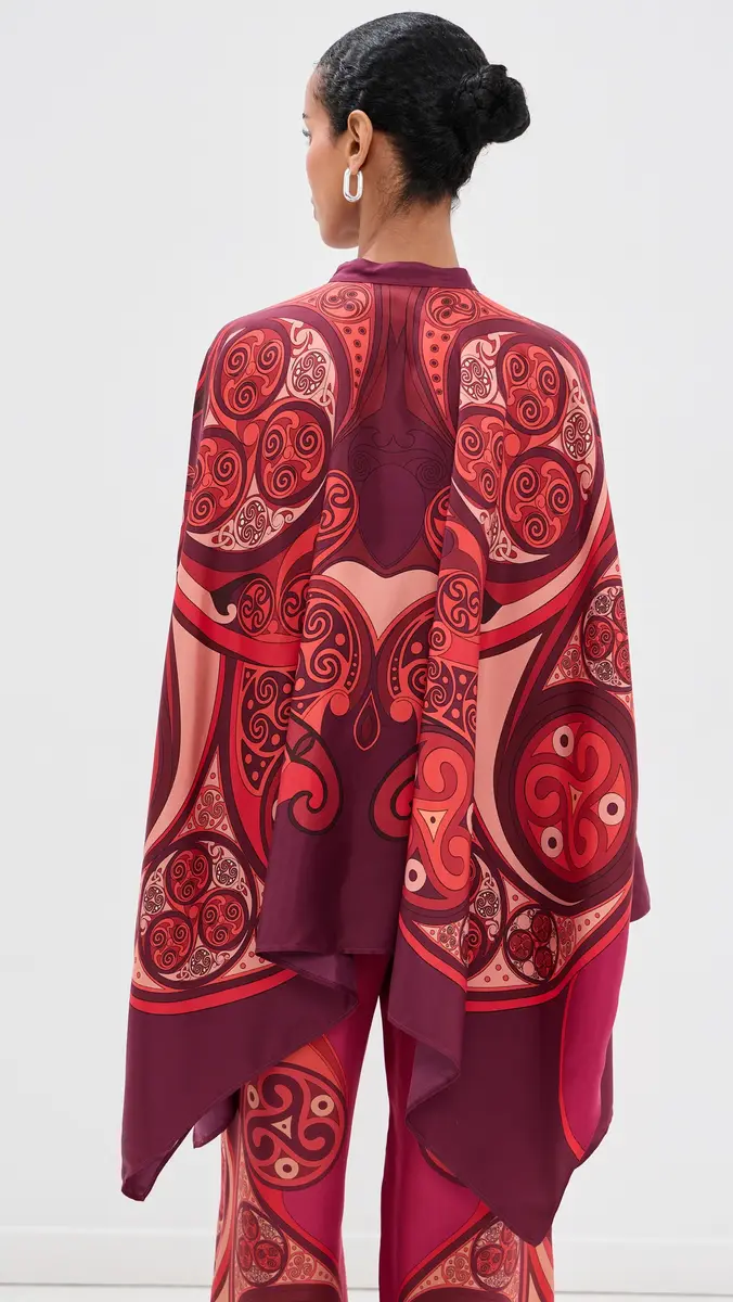 La DoubleJ Foulard Silk Shirt | Thumbnail 3