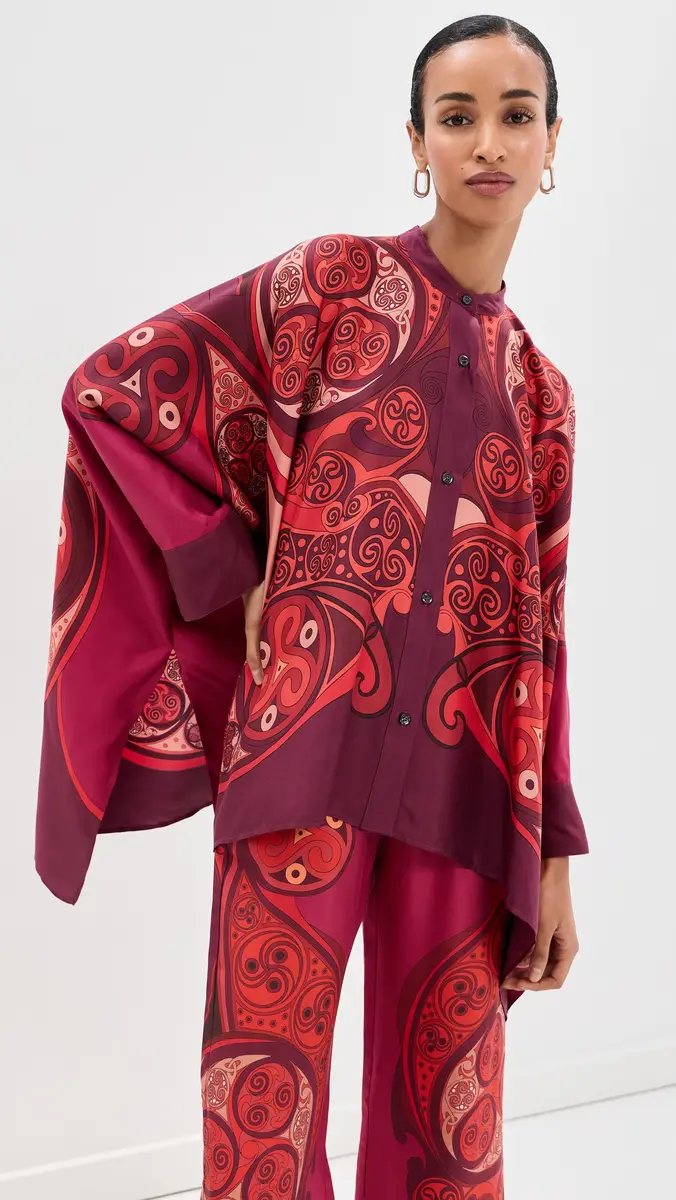 La DoubleJ Foulard Silk Shirt | Thumbnail 5