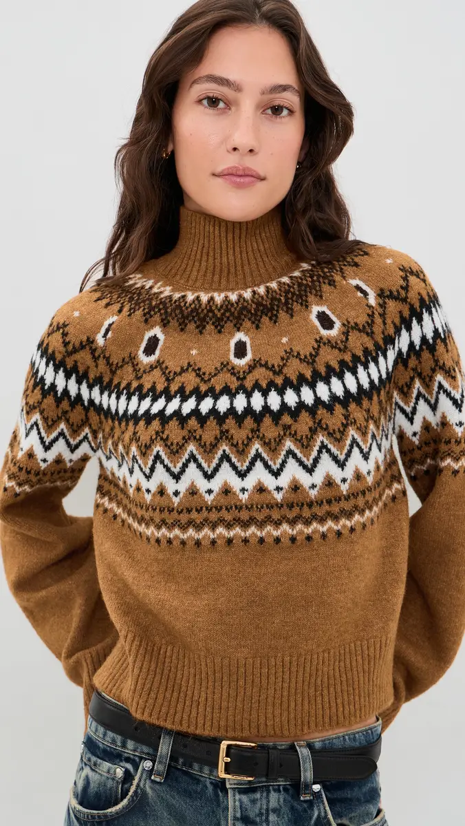 Favorite Daughter The Chalet Fair Isle Sweater | Thumbnail 2
