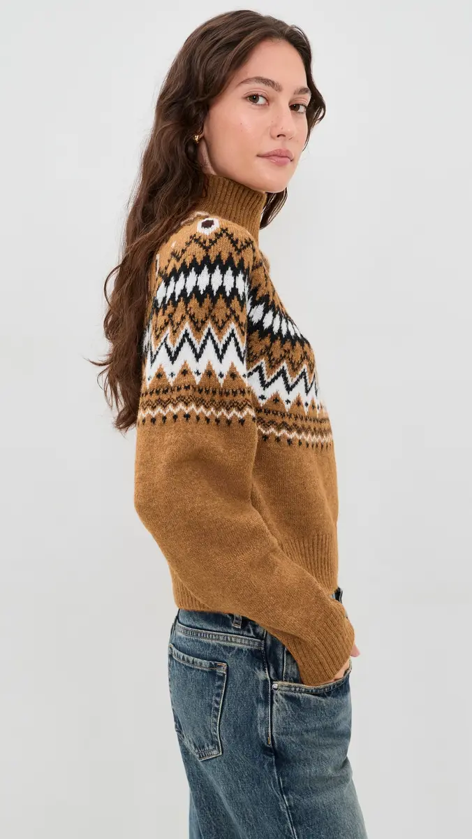 Favorite Daughter The Chalet Fair Isle Sweater | Thumbnail 4