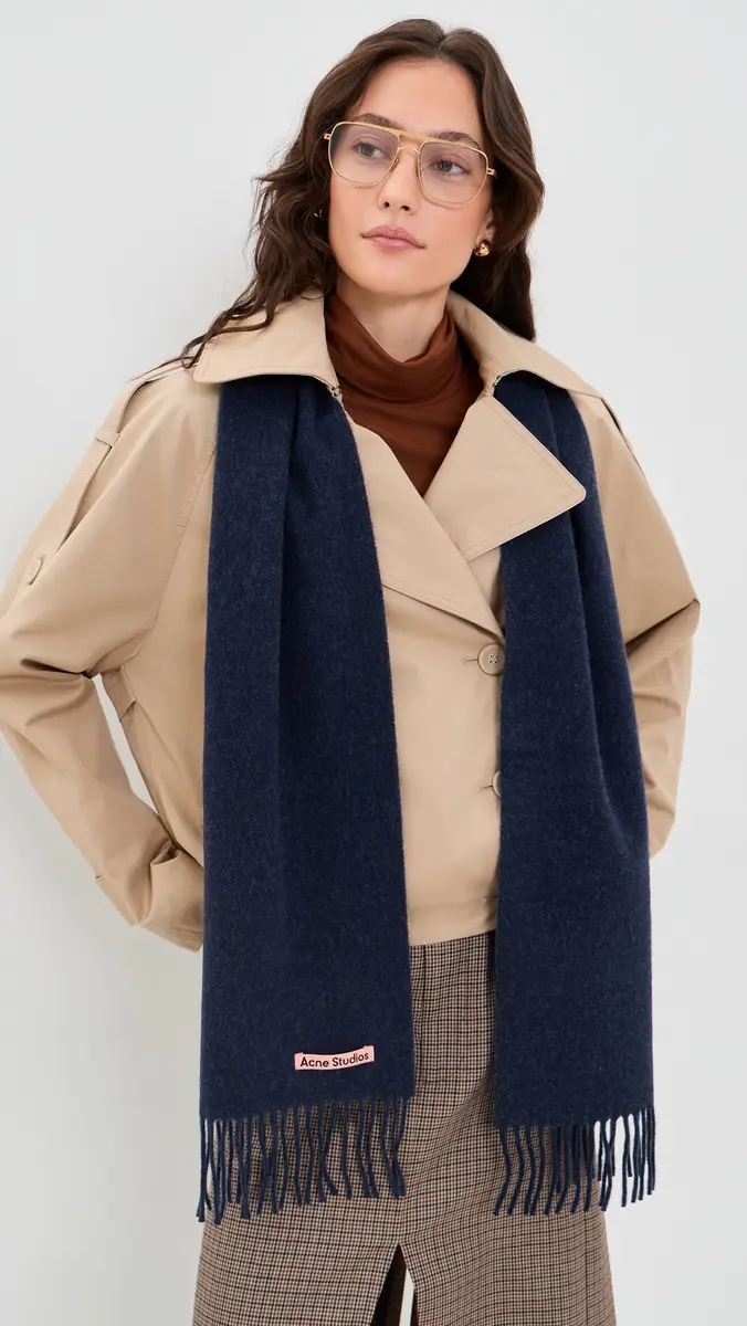 Acne Studios Canada Skinny Wool Scarf | Thumbnail 3 Acne Studios Canada Skinny Wool Scarf | Thumbnail 3