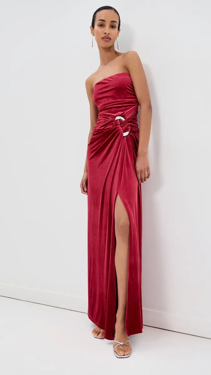 Simkhai Emma Bustier Gown | Thumbnail 2 Simkhai Emma Bustier Gown | Thumbnail 2