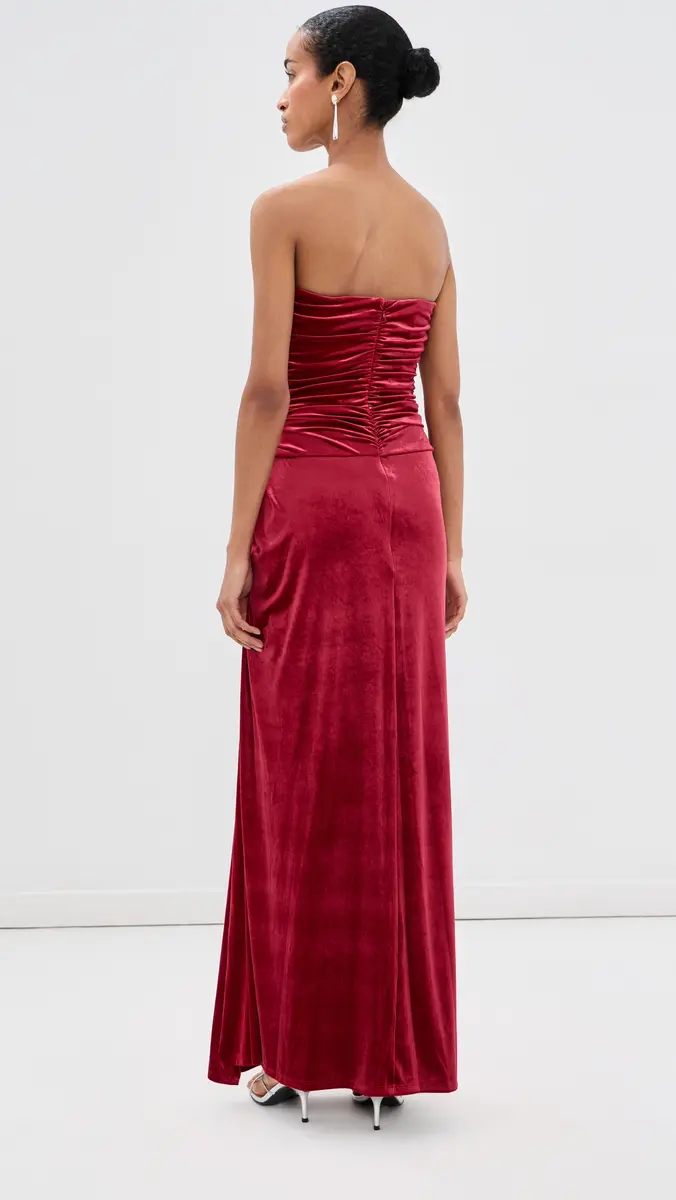 Simkhai Emma Bustier Gown | Thumbnail 3 Simkhai Emma Bustier Gown | Thumbnail 3