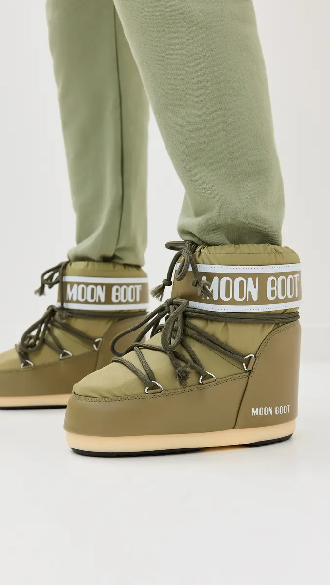 Moon Boot Icon Low Nylon Boots | Thumbnail 3 Moon Boot Icon Low Nylon Boots | Thumbnail 3