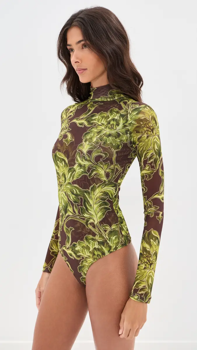 Madelynne Rosette Bodysuit | Thumbnail 4 Madelynne Rosette Bodysuit | Thumbnail 4