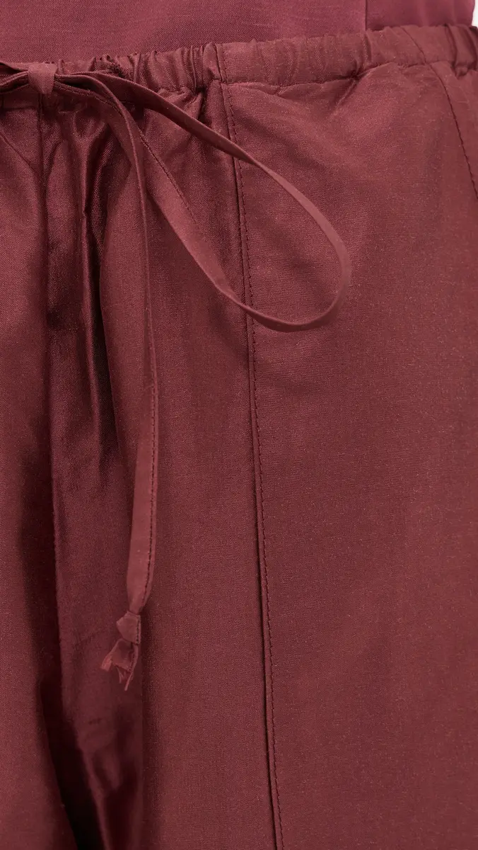 DONNI. DONNI. The Silk Taffeta Drawstring Cargo Pants | Thumbnail 6 DONNI. DONNI. The Silk Taffeta Drawstring Cargo Pants | Thumbnail 6