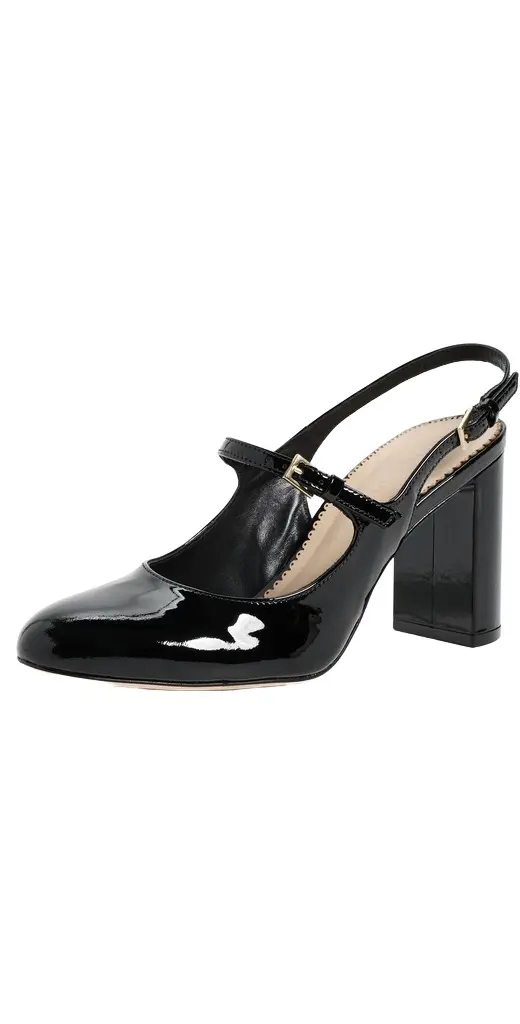 Cinq à Sept Lola Patent Slingback Heels