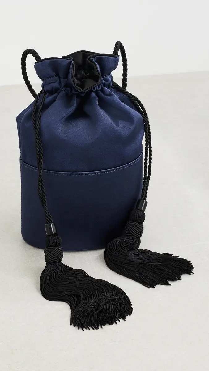 Hunting Season The Lola Satin Bucket Bag | Thumbnail 2 Hunting Season The Lola Satin Bucket Bag | Thumbnail 2