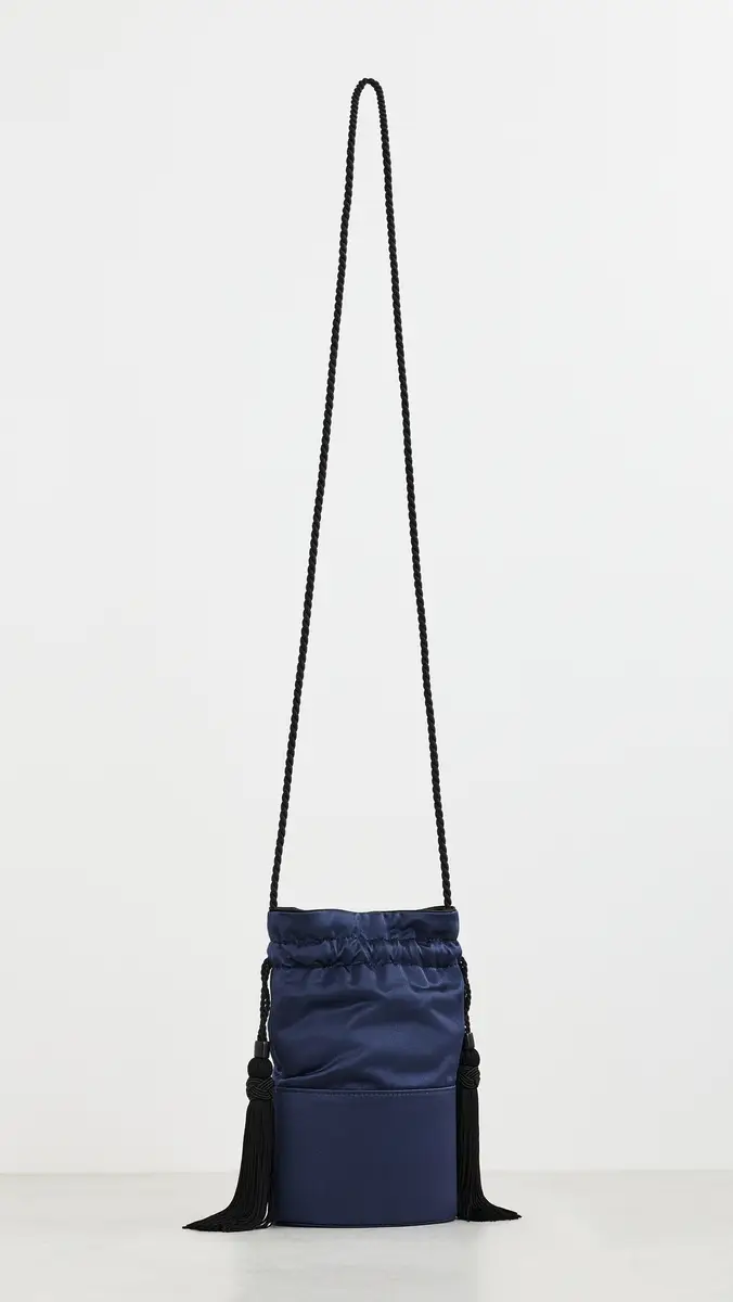 Hunting Season The Lola Satin Bucket Bag | Thumbnail 4 Hunting Season The Lola Satin Bucket Bag | Thumbnail 4