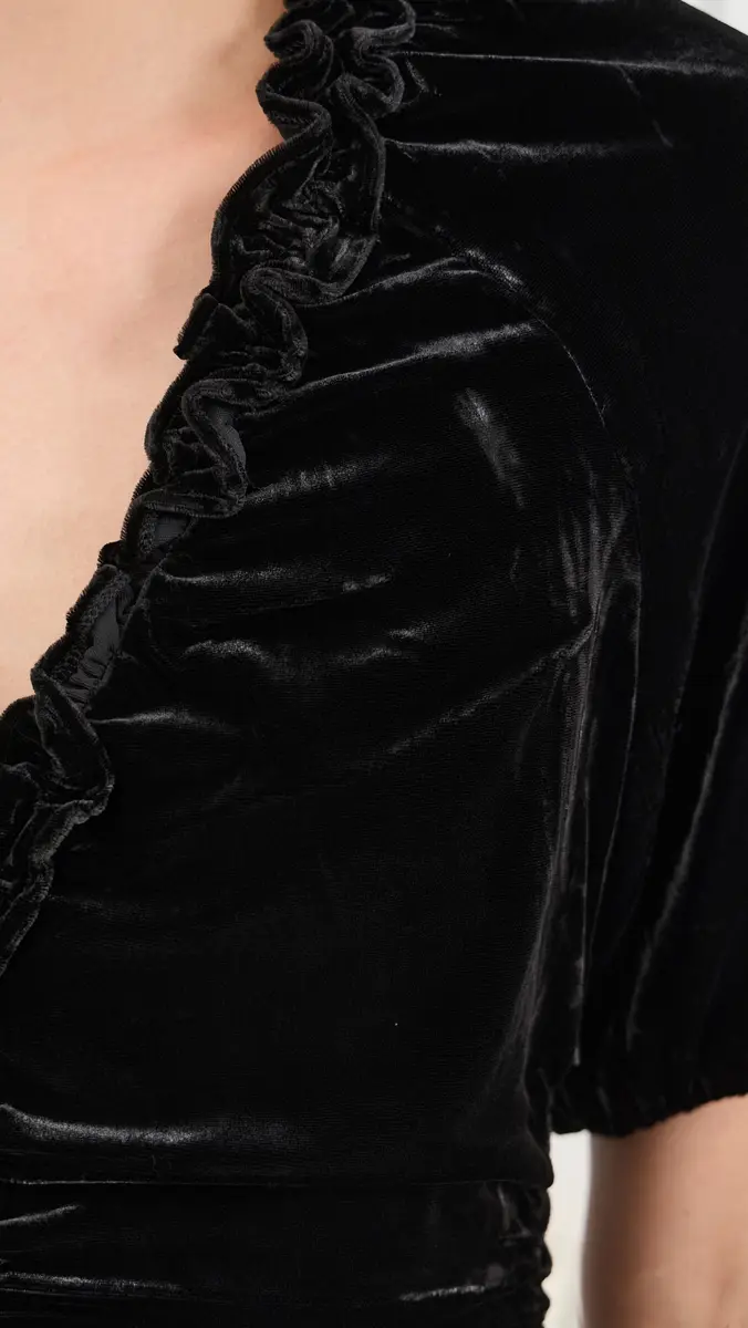 Baum und Pferdgarten Abelline Velvet Dress | Thumbnail 6