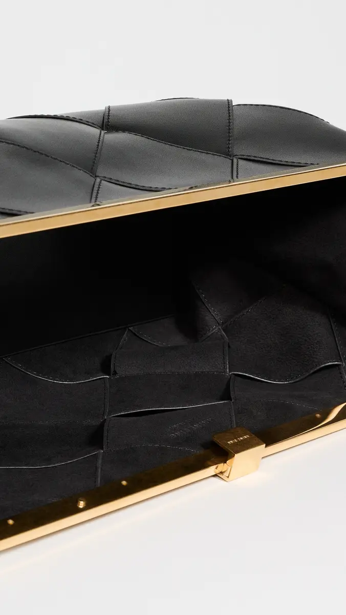 Anine Bing Anine Clutch Braided Leather | Thumbnail 6 Anine Bing Anine Clutch Braided Leather | Thumbnail 6