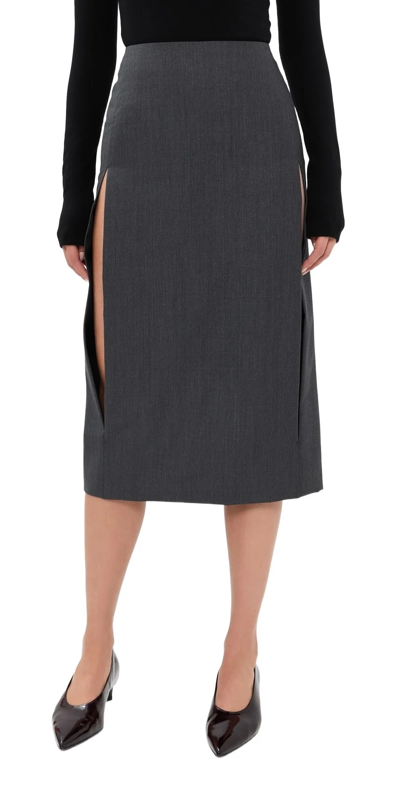 Jil Sander Vented Skirt