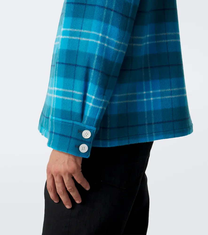 UMIT BENAN St. Moritz plaid cashmere overshirt | Thumbnail 3 UMIT BENAN St. Moritz plaid cashmere overshirt | Thumbnail 3