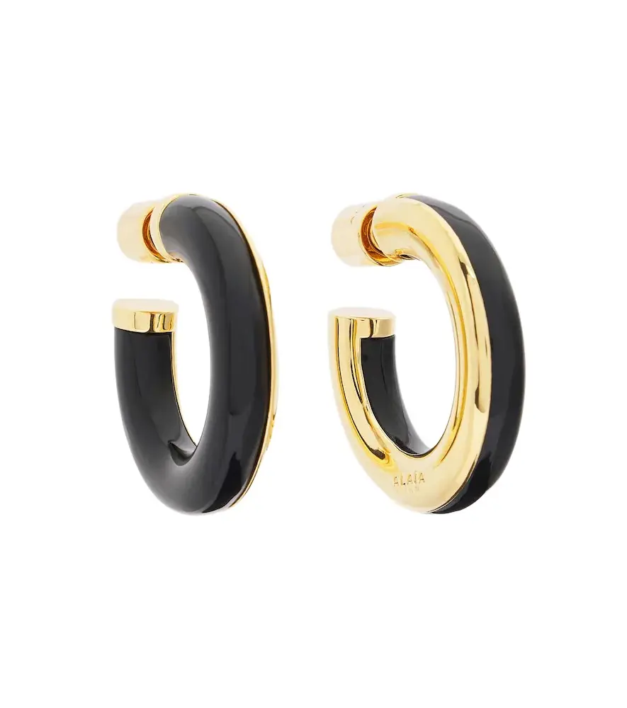 Alaïa Ray hoop earrings Alaïa Ray hoop earrings