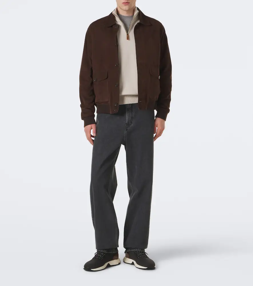 Tod's Knitted leather-trimmed sneakers | Thumbnail 7 Tod's Knitted leather-trimmed sneakers | Thumbnail 7