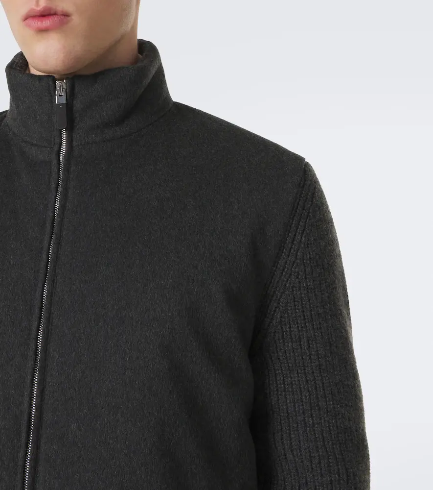 Zegna Cashmere zip-up cardigan | Thumbnail 3 Zegna Cashmere zip-up cardigan | Thumbnail 3