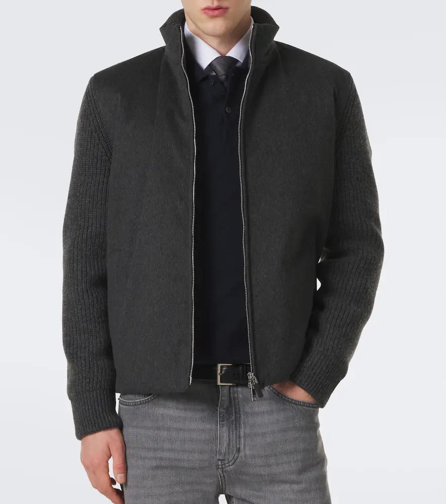 Zegna Cashmere zip-up cardigan | Thumbnail 7 Zegna Cashmere zip-up cardigan | Thumbnail 7