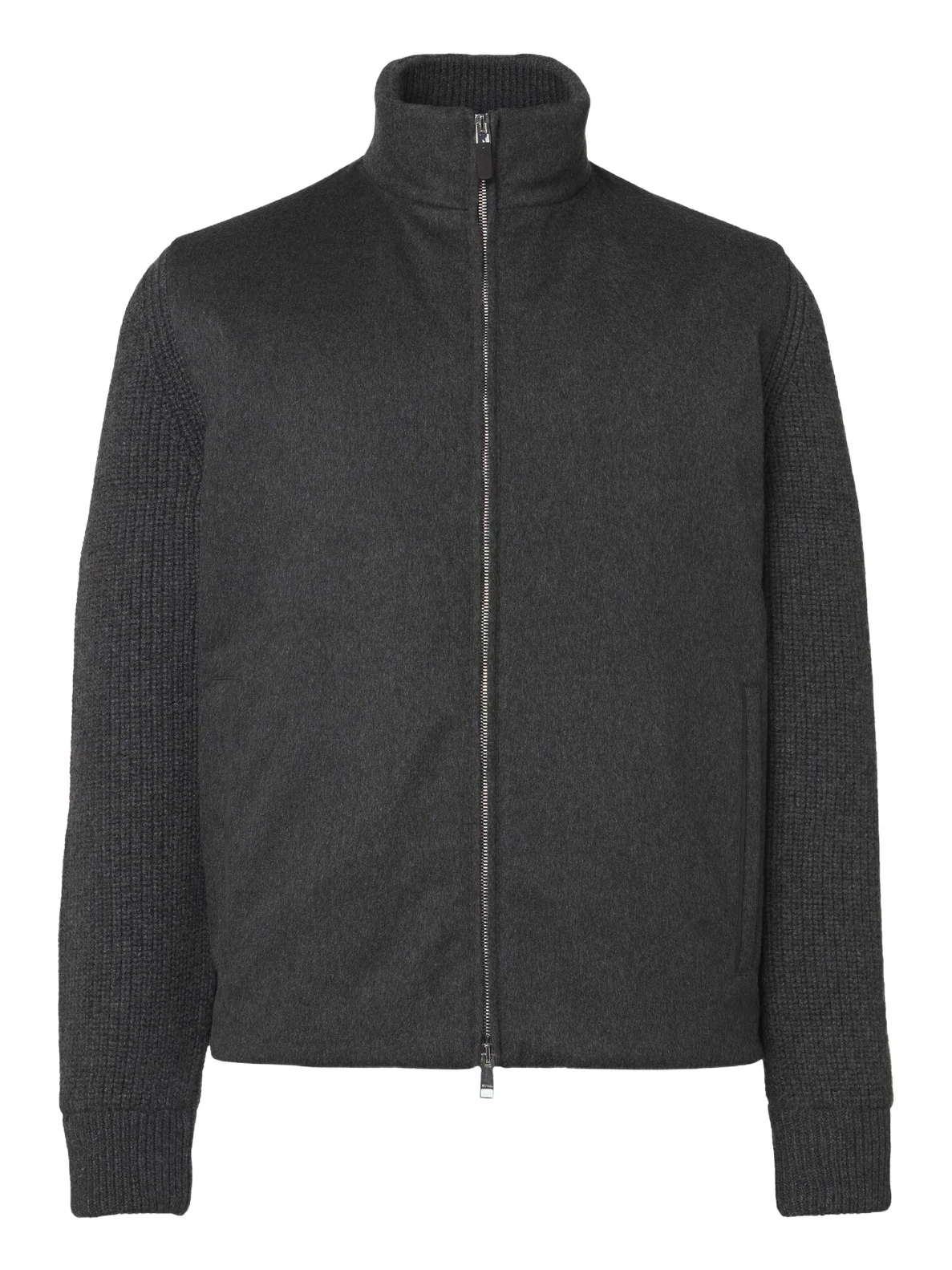 Zegna Cashmere zip-up cardigan