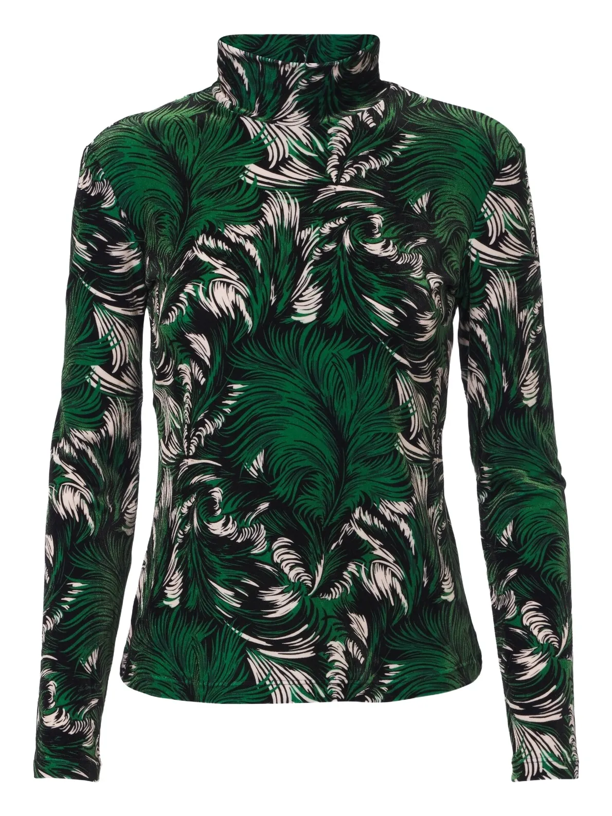 La DoubleJ Printed velvet top