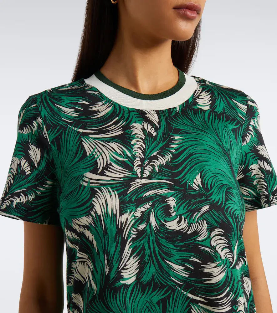 La DoubleJ Sporty Swing cotton jersey midi dress | Thumbnail 4 La DoubleJ Sporty Swing cotton jersey midi dress | Thumbnail 4