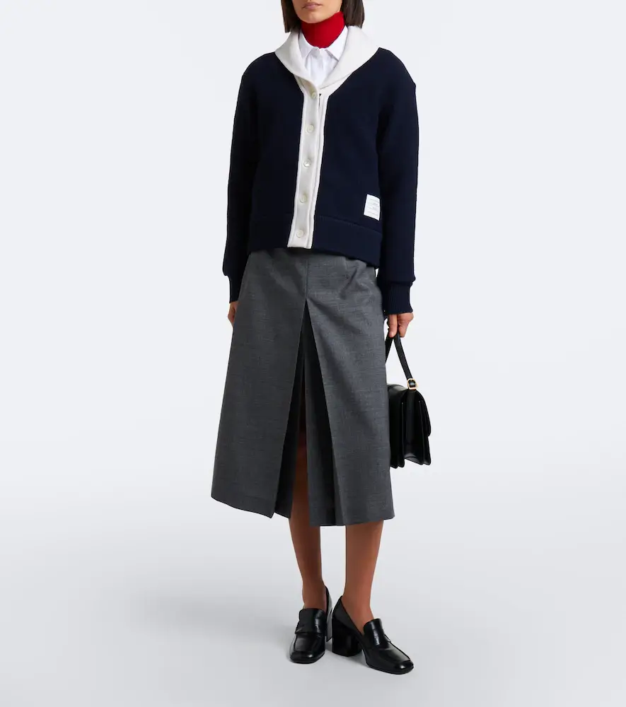 Thom Browne Wool cardigan | Thumbnail 5 Thom Browne Wool cardigan | Thumbnail 5