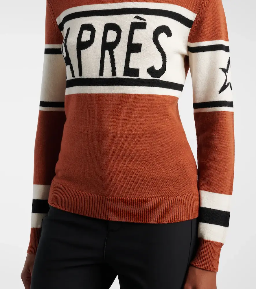 Perfect Moment Schild intarsia wool turtleneck sweater | Thumbnail 3 Perfect Moment Schild intarsia wool turtleneck sweater | Thumbnail 3