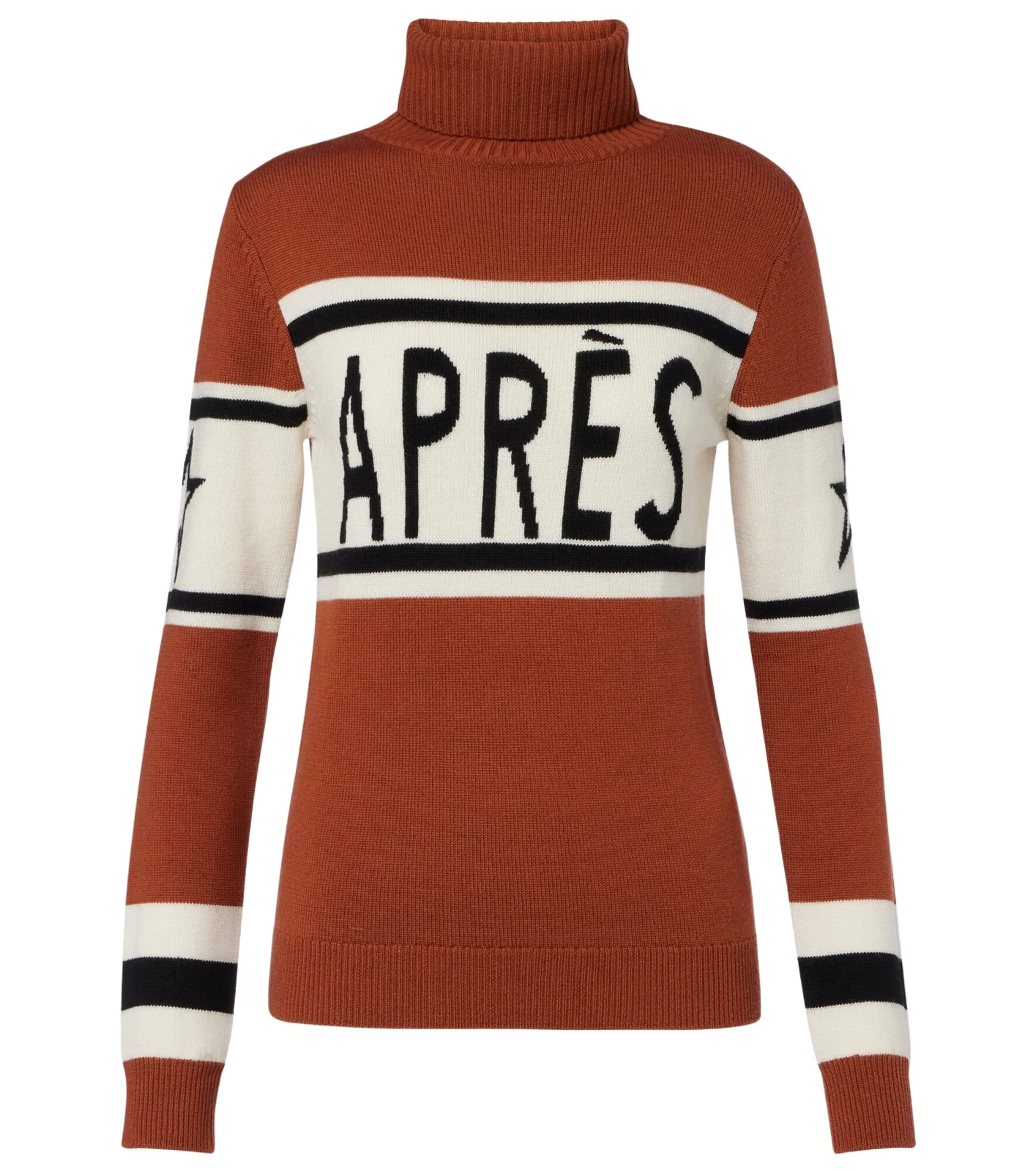 Schild intarsia wool turtleneck sweater Schild intarsia wool turtleneck sweater