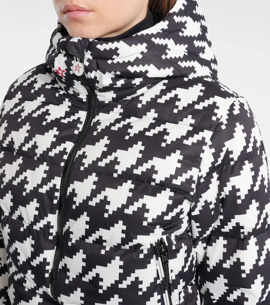 Perfect Moment Polar Flare houndstooth down ski suit | Thumbnail 2 Perfect Moment Polar Flare houndstooth down ski suit | Thumbnail 2
