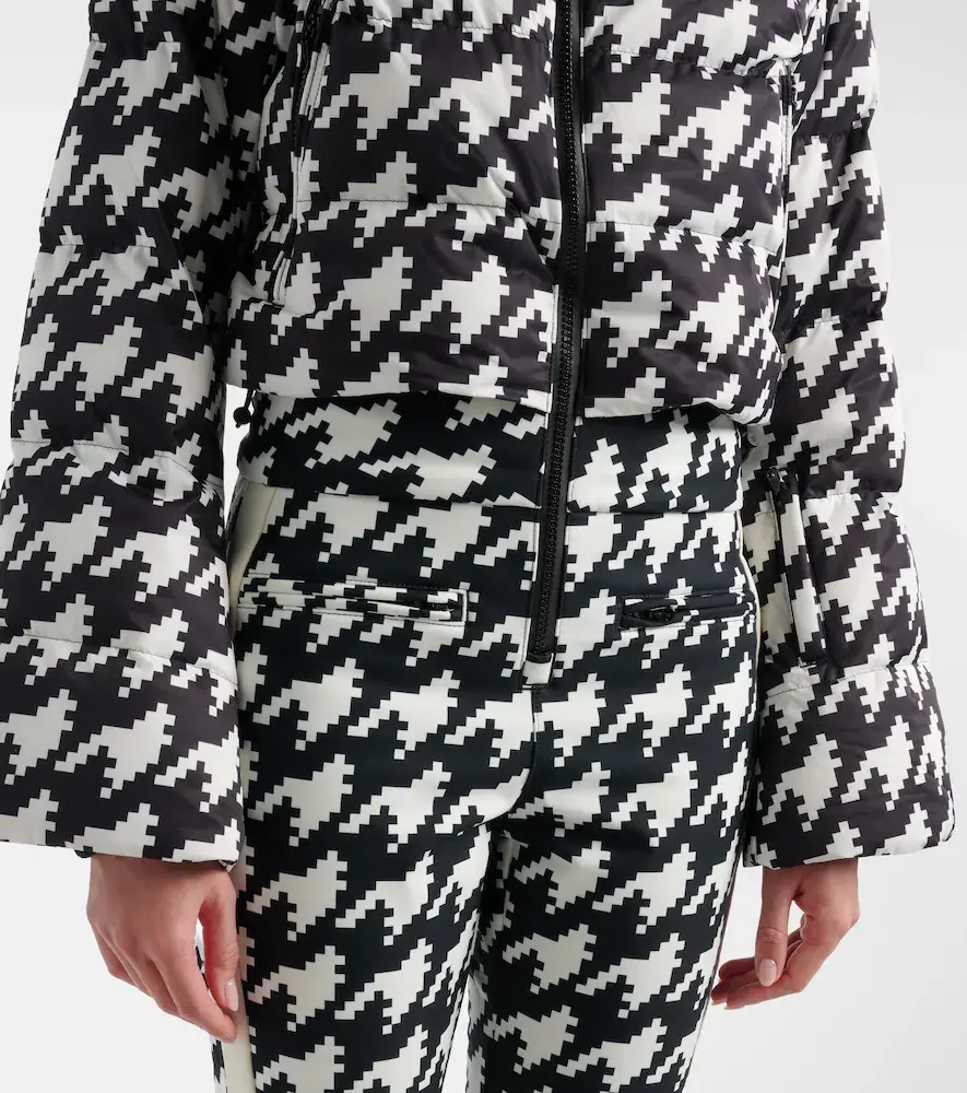 Perfect Moment Polar Flare houndstooth down ski suit | Thumbnail 5 Perfect Moment Polar Flare houndstooth down ski suit | Thumbnail 5