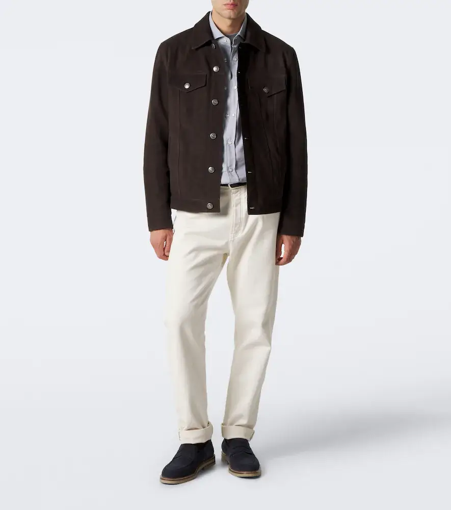 Brunello Cucinelli Suede penny loafers | Thumbnail 7 Brunello Cucinelli Suede penny loafers | Thumbnail 7