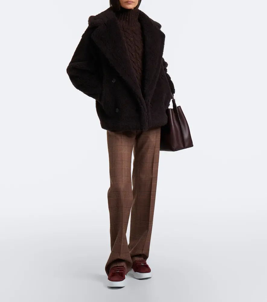 Max Mara Shearling-lined suede sneakers | Thumbnail 5 Max Mara Shearling-lined suede sneakers | Thumbnail 5