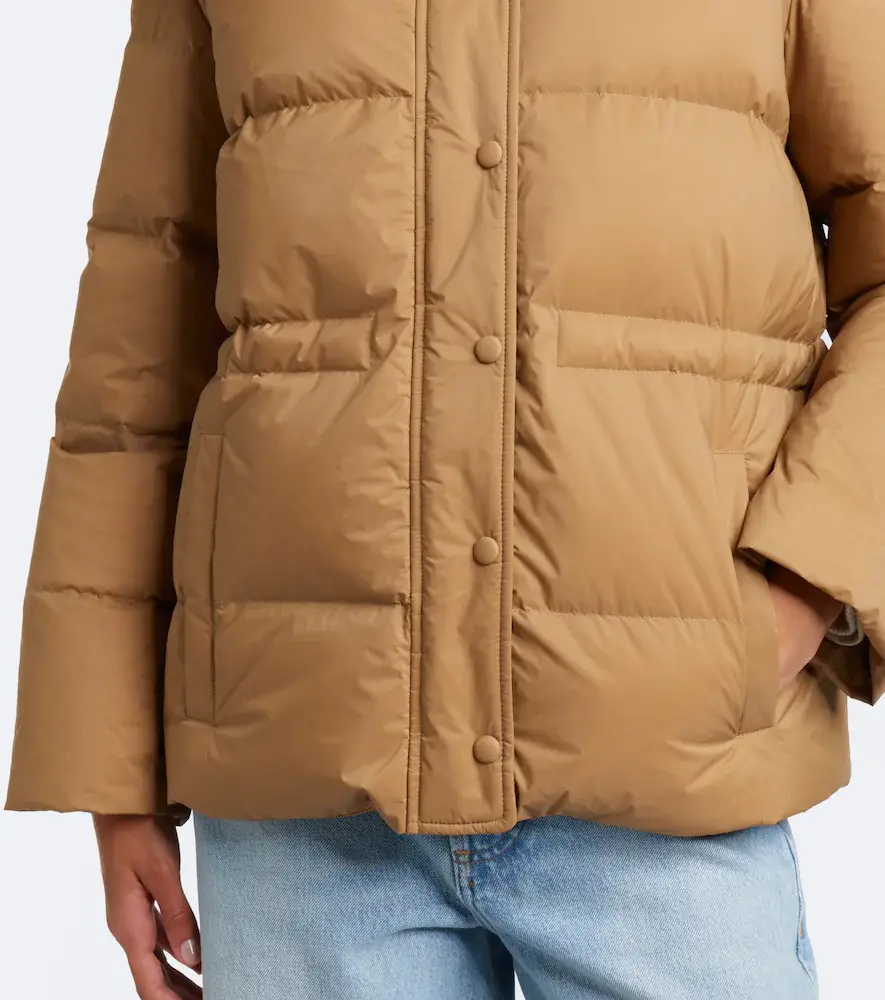 Yves Salomon Shearling-trimmed down jacket | Thumbnail 2 Yves Salomon Shearling-trimmed down jacket | Thumbnail 2