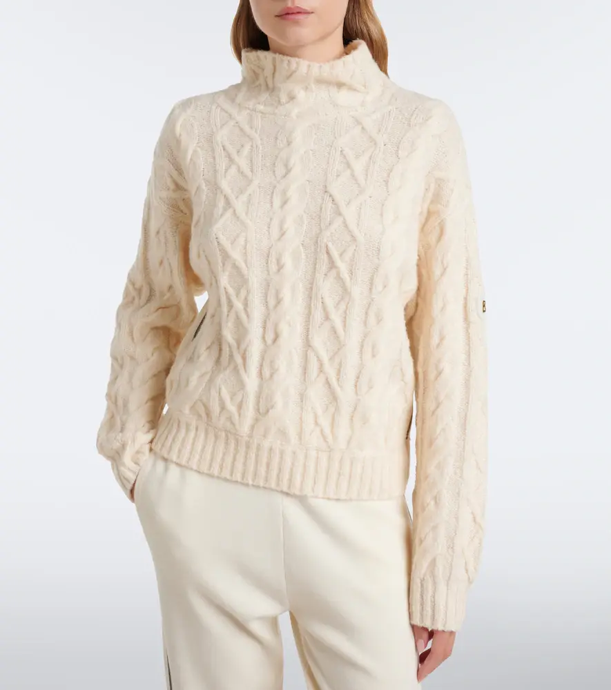 Bogner Malene cable-knit wool-blend turtleneck sweater | Thumbnail 2 Bogner Malene cable-knit wool-blend turtleneck sweater | Thumbnail 2