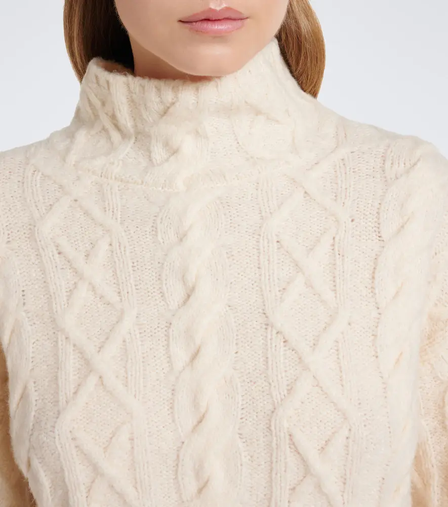 Bogner Malene cable-knit wool-blend turtleneck sweater | Thumbnail 6 Bogner Malene cable-knit wool-blend turtleneck sweater | Thumbnail 6