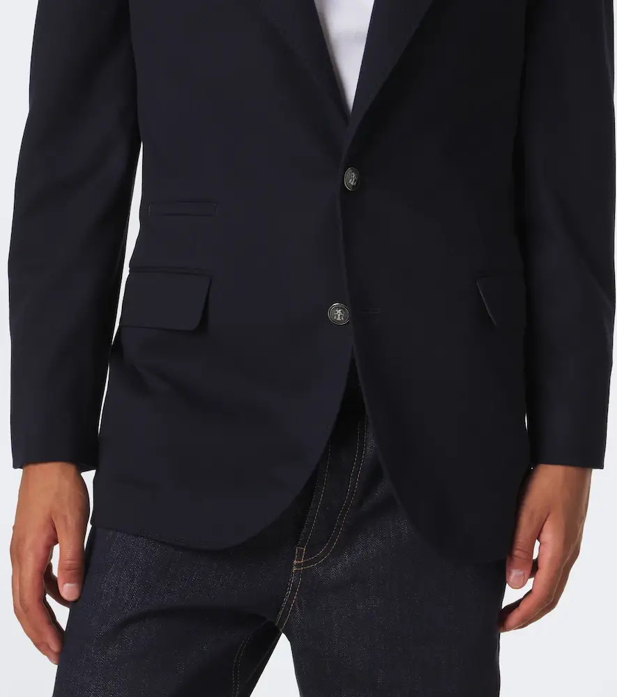 Brunello Cucinelli Wool blazer | Thumbnail 4
