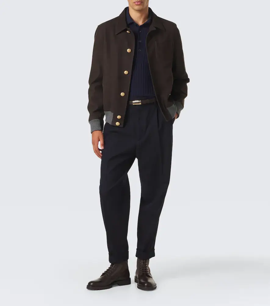 Brunello Cucinelli Ribbed-knit cashmere polo sweater | Thumbnail 3 Brunello Cucinelli Ribbed-knit cashmere polo sweater | Thumbnail 3