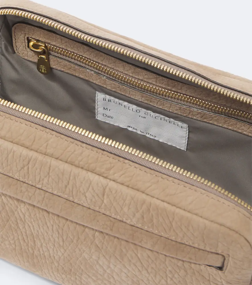 Brunello Cucinelli Leather toiletry bag | Thumbnail 2 Brunello Cucinelli Leather toiletry bag | Thumbnail 2