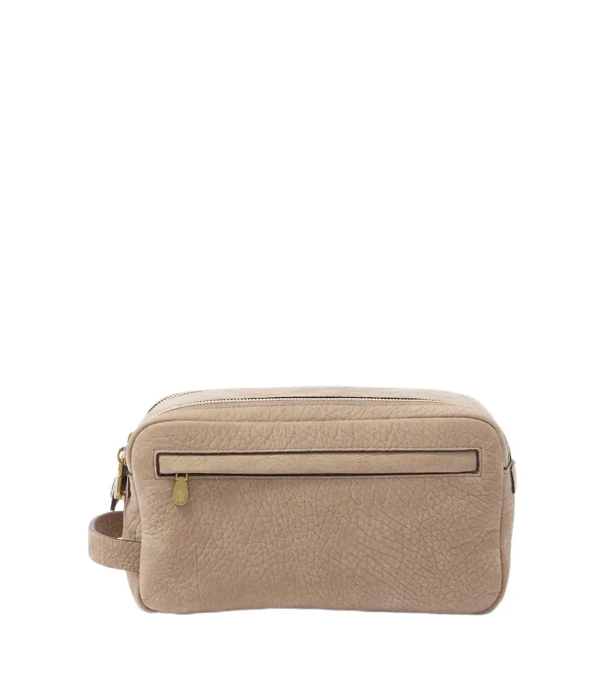 Leather toiletry bag Leather toiletry bag
