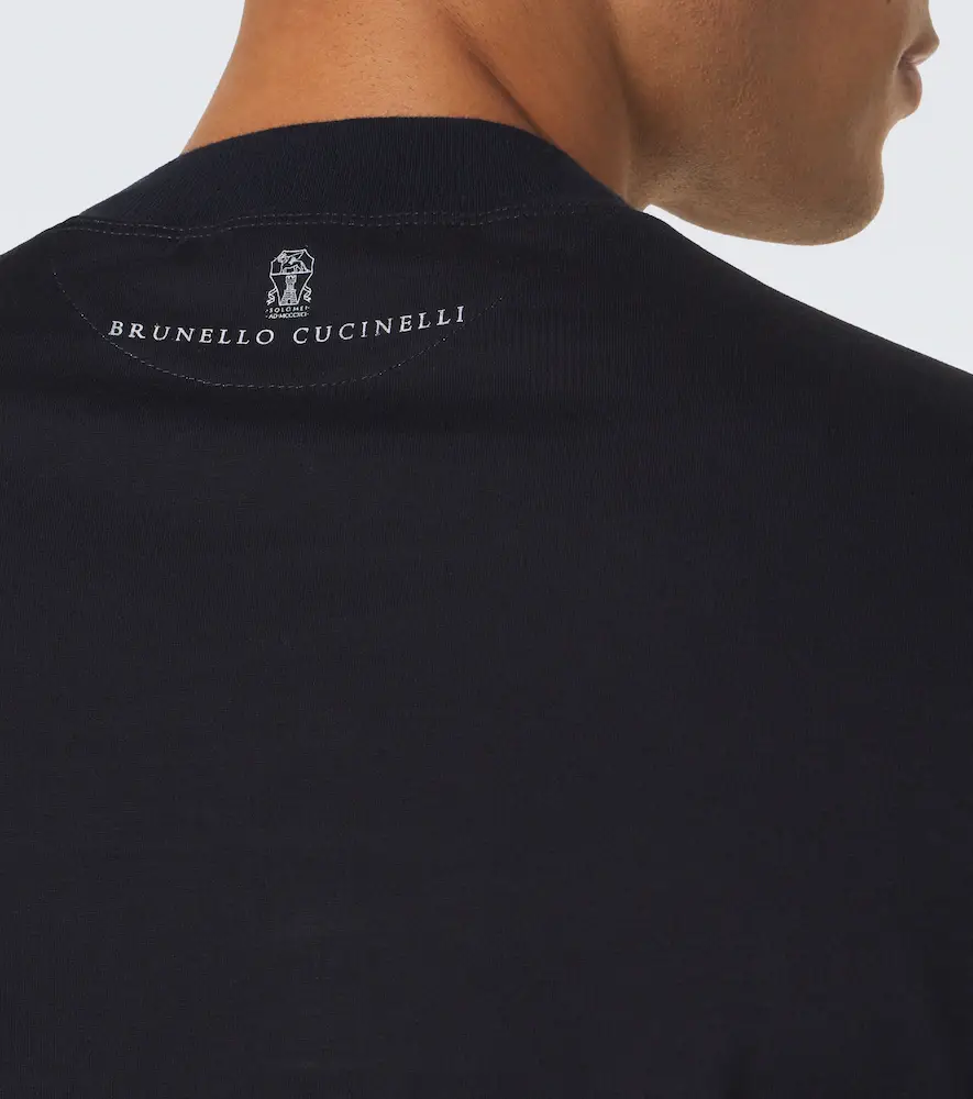 Brunello Cucinelli Printed cotton jersey T-shirt | Thumbnail 5 Brunello Cucinelli Printed cotton jersey T-shirt | Thumbnail 5
