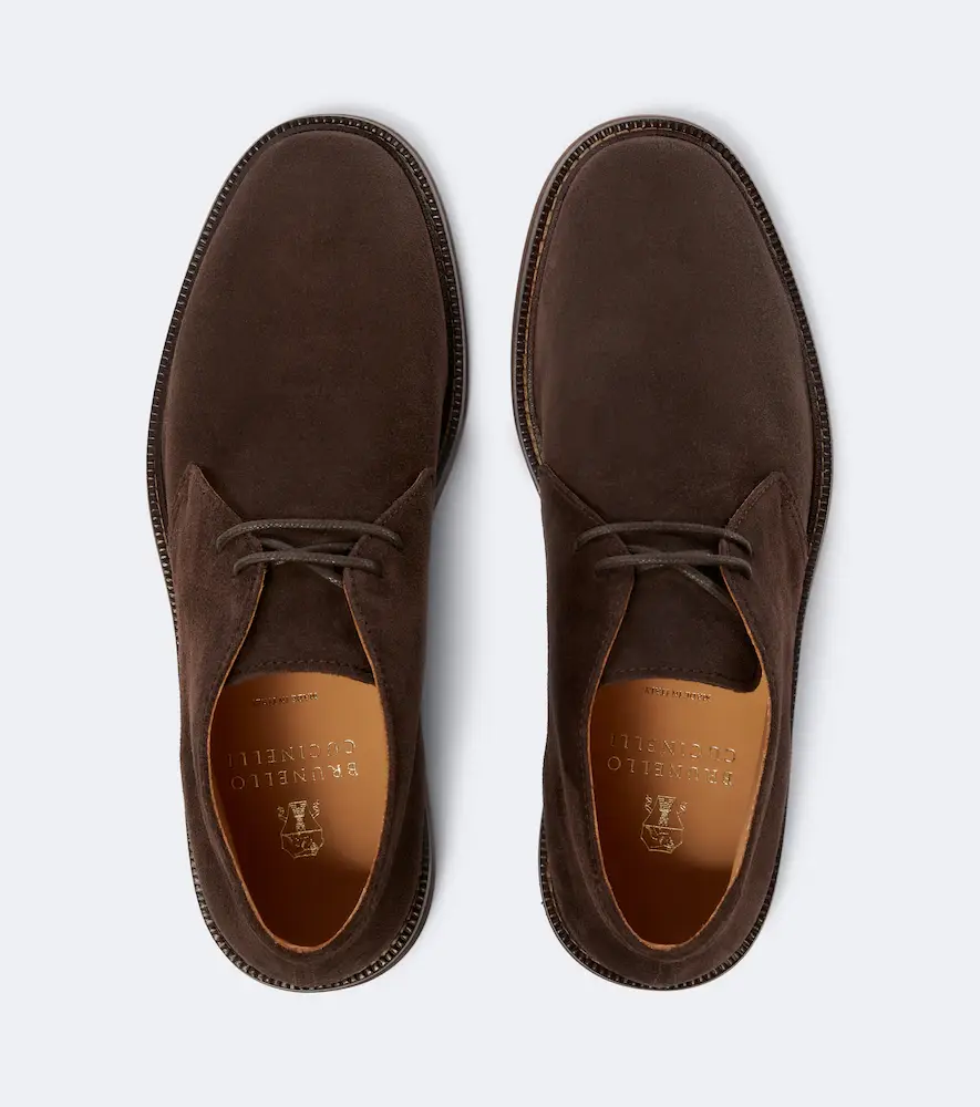 Brunello Cucinelli Suede desert boots | Thumbnail 2 Brunello Cucinelli Suede desert boots | Thumbnail 2