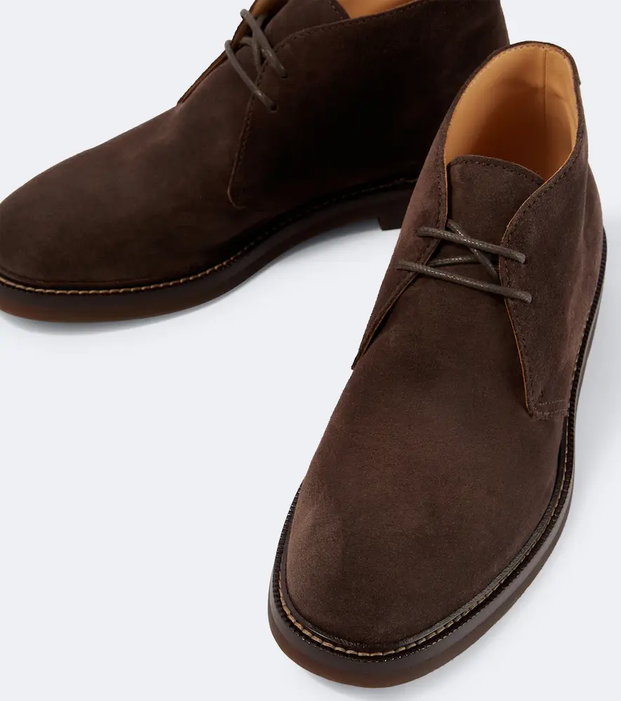 Brunello Cucinelli Suede desert boots | Thumbnail 3 Brunello Cucinelli Suede desert boots | Thumbnail 3