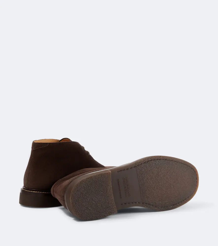 Brunello Cucinelli Suede desert boots | Thumbnail 4 Brunello Cucinelli Suede desert boots | Thumbnail 4