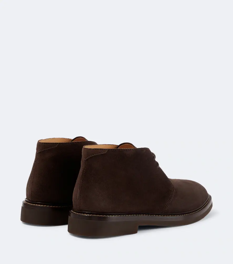 Brunello Cucinelli Suede desert boots | Thumbnail 6 Brunello Cucinelli Suede desert boots | Thumbnail 6
