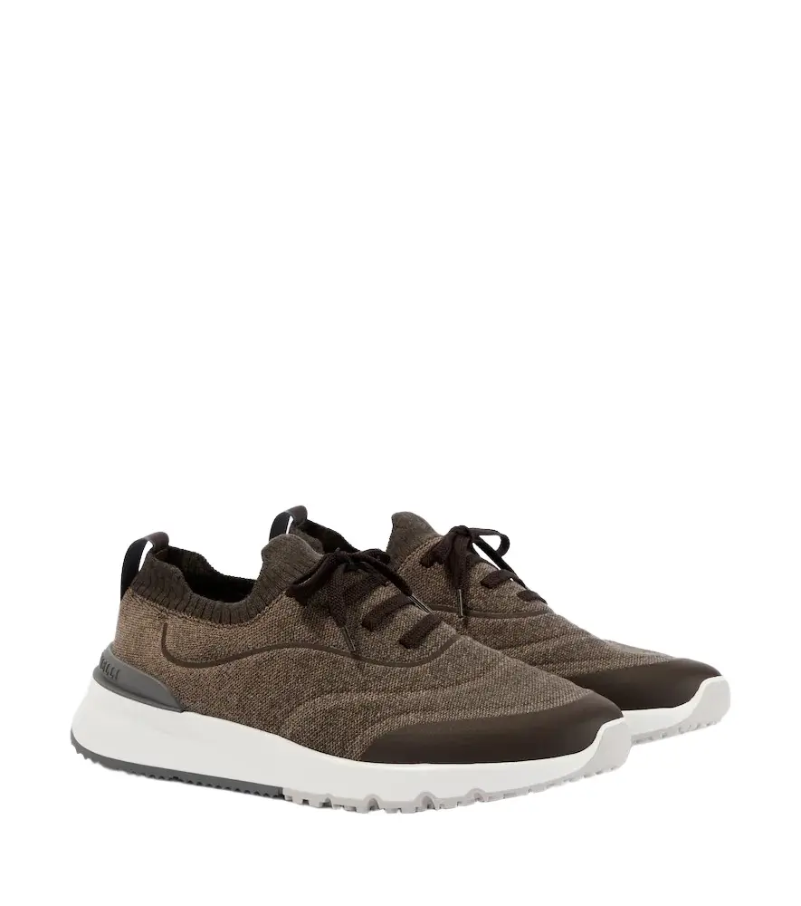 Brunello Cucinelli Knitted sneakers