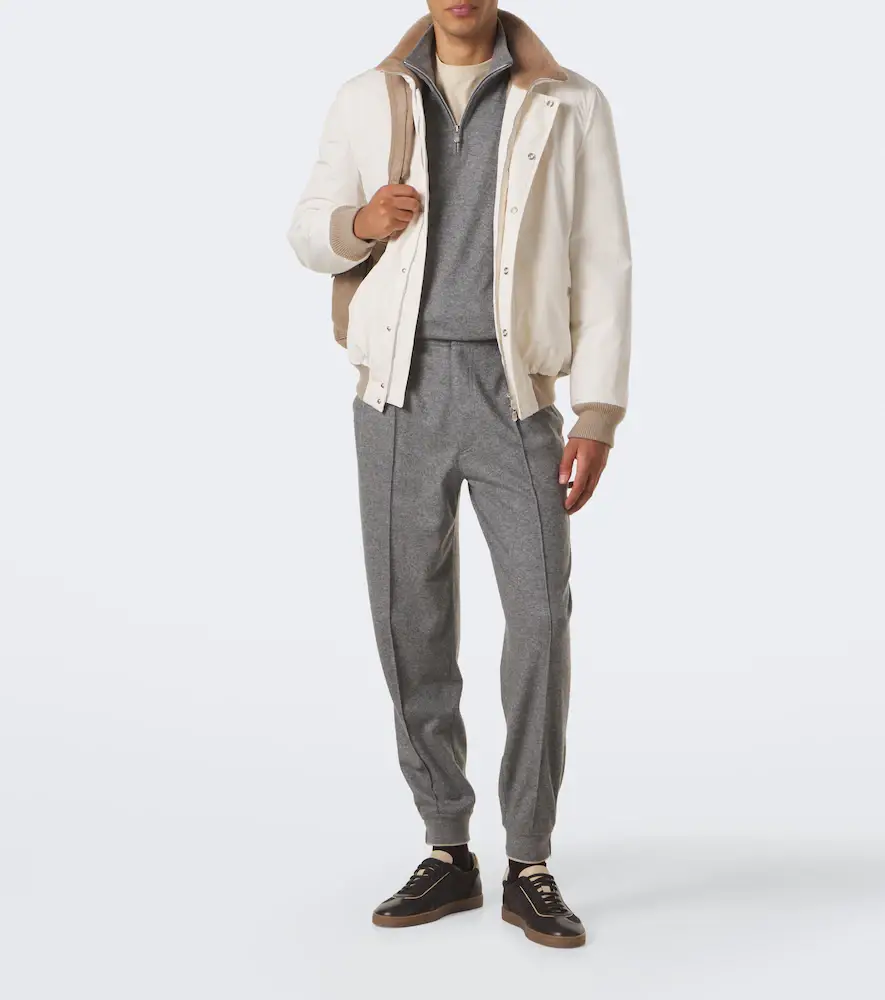 Brunello Cucinelli Cashmere half-zip sweater | Thumbnail 5 Brunello Cucinelli Cashmere half-zip sweater | Thumbnail 5