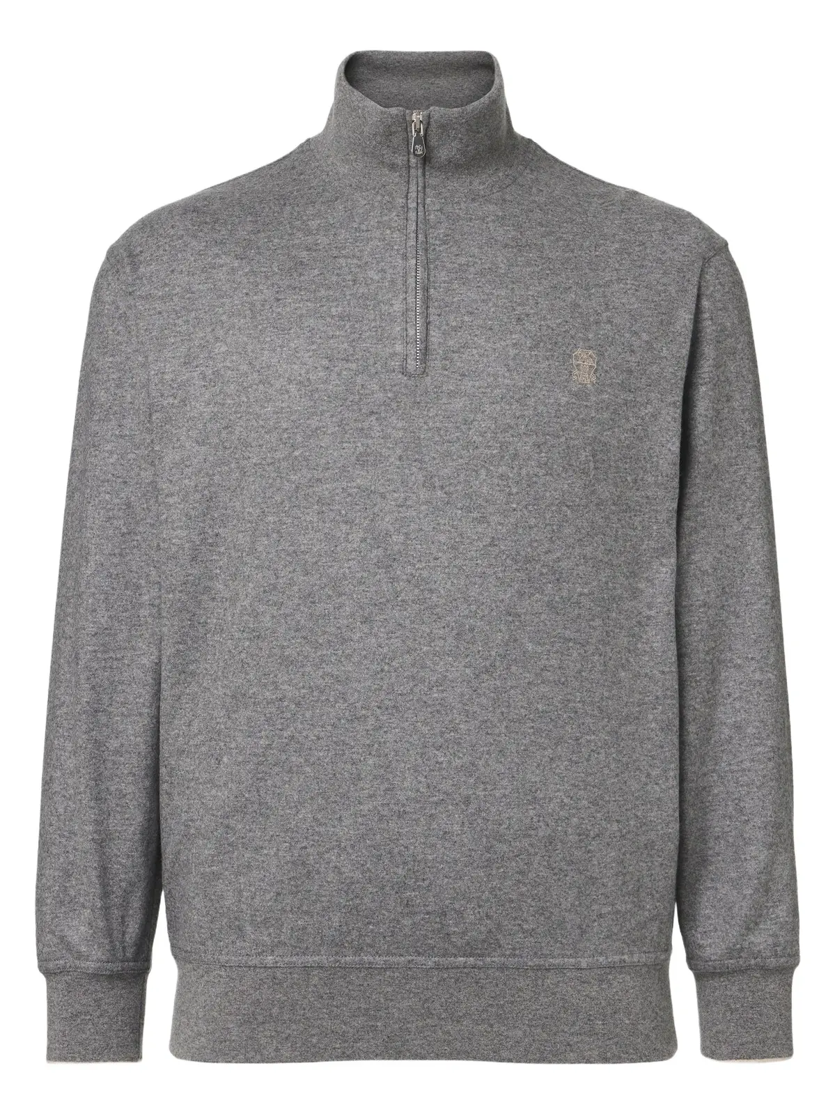 Brunello Cucinelli Cashmere half-zip sweater