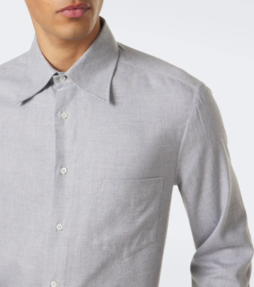 Brunello Cucinelli Cotton-blend shirt | Thumbnail 4 Brunello Cucinelli Cotton-blend shirt | Thumbnail 4