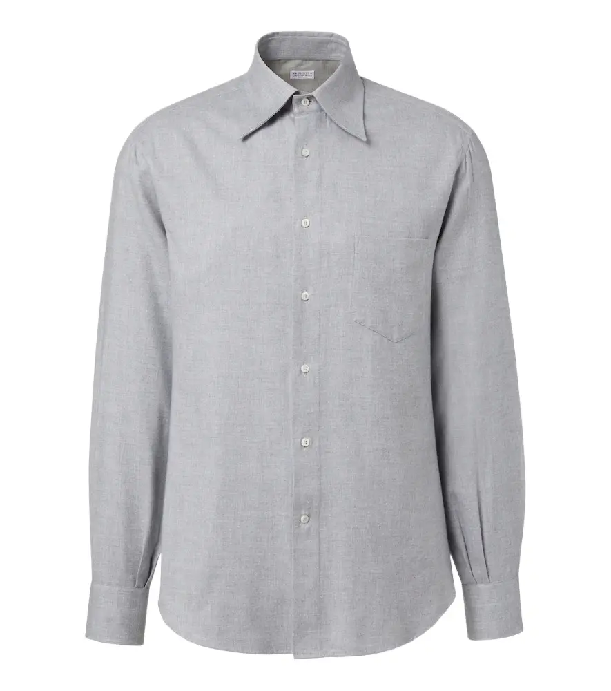 Cotton-blend shirt